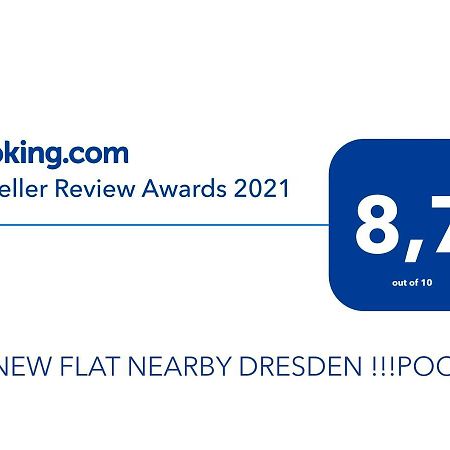 B Our Guest At New Flat Nearby Dresden !!!Pool!!! Apartamento Frauendorf  Exterior foto